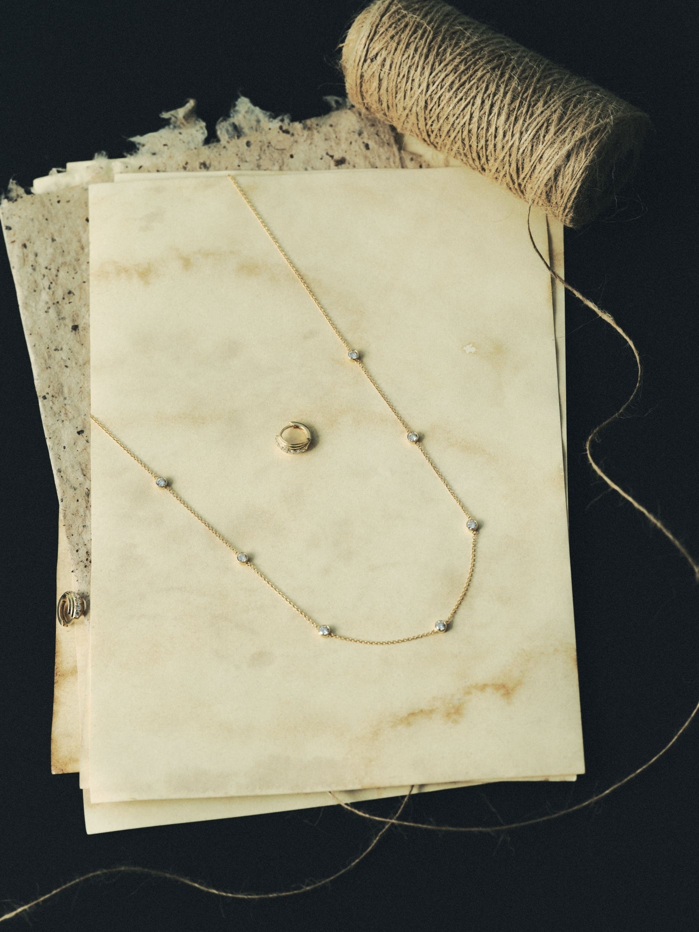 18K Gold “Seven Star” Series Natural Diamond Necklace (Dispatched within 30 days of purchase)