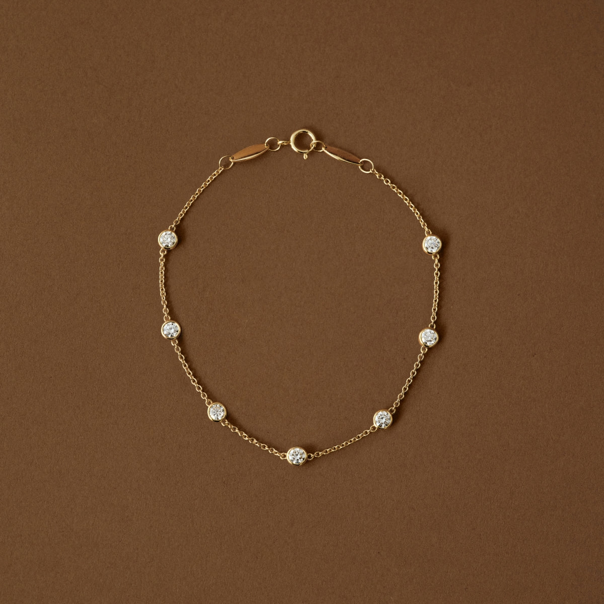 18K Gold “Seven Star” Series Natural Diamond Bracelet (Dispatched within 30 days of purchase)